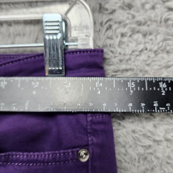 AG Adriano Goldschmied Jeans Womens 25 Purple The Stilt Stretch Skinny - Picture 5 of 15